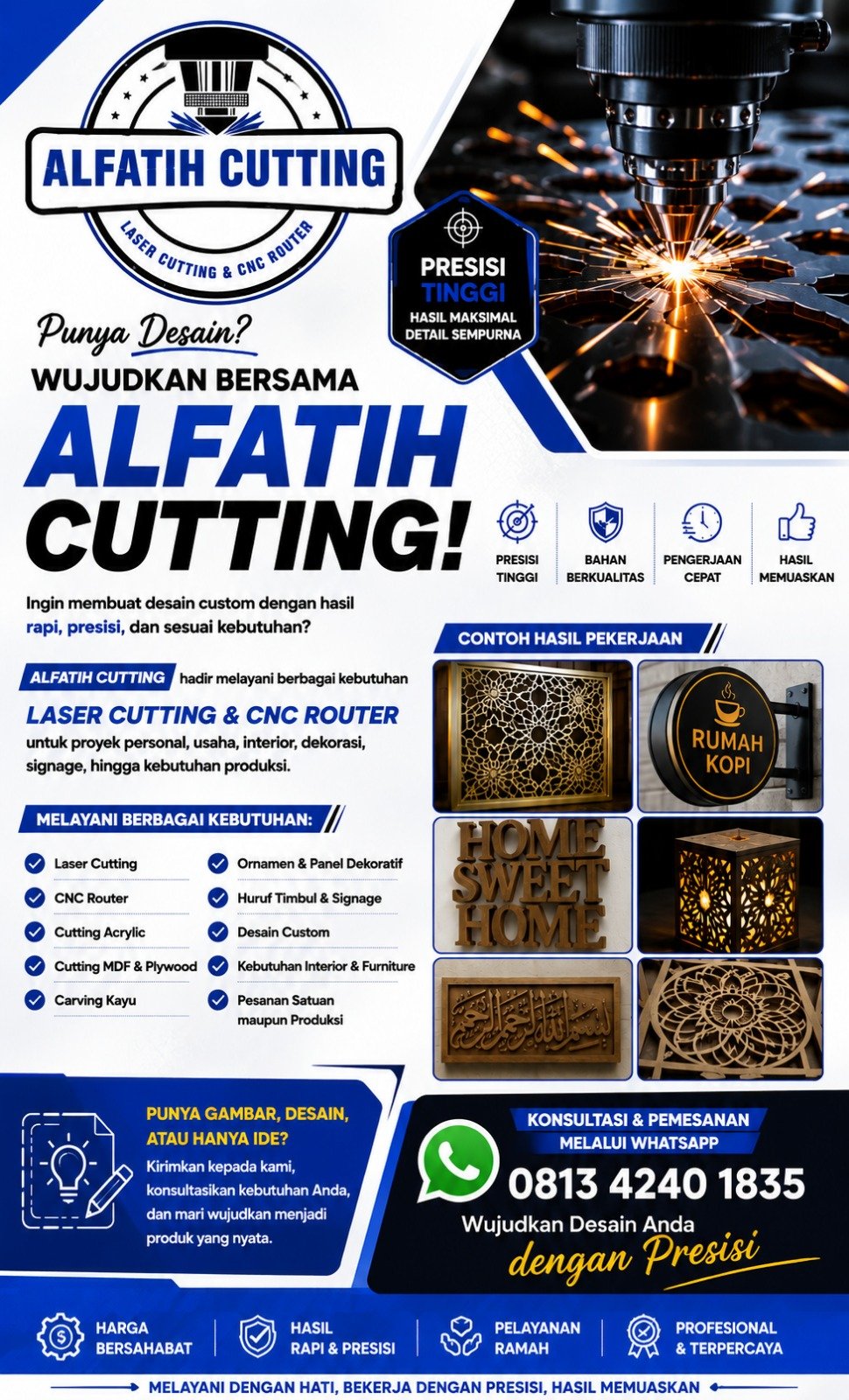 Tentang ALFATIH LASER